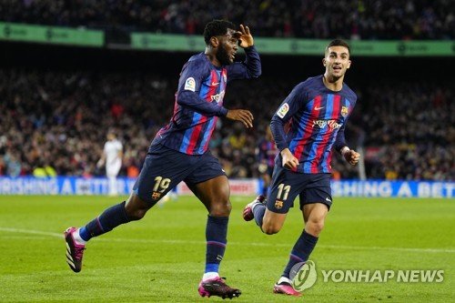 바르셀로나, 레알전 2-1 짜릿한 역전승…통산 100번째 엘클 승리 [라리가 리뷰] : 네이트 스포츠