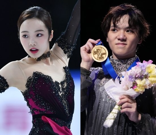 키 158cm, 그런데 日 최고 미녀 스케이터와 '동거 중'…男 피겨 스타, 여친과 아이스댄스 연습 장면도 수십 장 쌓았다→ ...