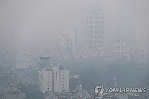 [특파원 시선] '세계 최악 수준' 하노이의 겨울 대기오염 : 네이트 뉴스