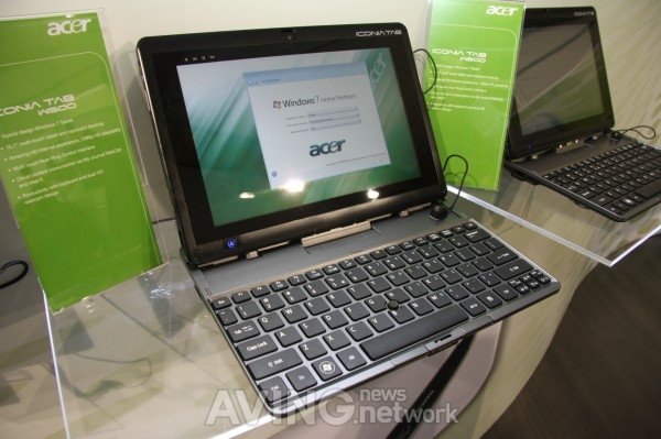 [Mobile World Congress 2011][MWC2011] Acer, Hybrid Tablet Windows PC ...