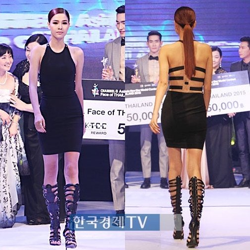 [포토]작년 '아시아 美 페스티벌' 대상 베트남 모델 Ky Han, 숨막히는 뒤태 : 네이트 뉴스
