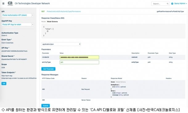 CA테크놀로지스, 새로운 API 관리 솔루션 출시 : 네이트 뉴스