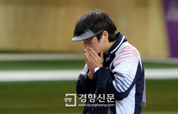 [경향포토]아깝게 금메달 놓친 최영래 : 네이트 스포츠