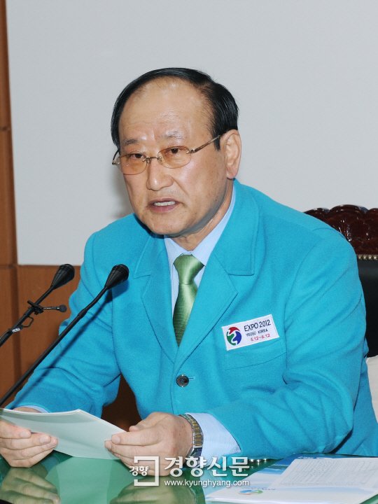 김충석 여수시장, 