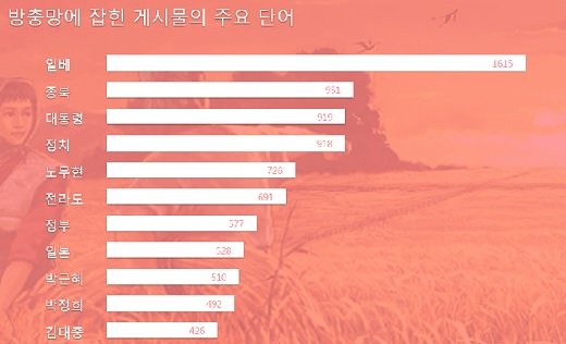 일베 '방충망'에 잡혀버린 '종북' : 네이트 뉴스