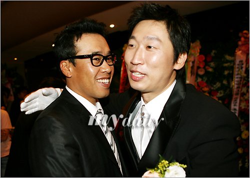 [MD포토] 김현기-조상기, '우린 영화배우 친구!' : 네이트 연예