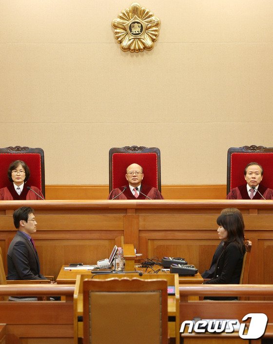 헌법재판소, 정당해산심판 민소법 준용 '합헌' : 네이트 뉴스 헌법재판소, 정당해산심판 민소법 준용 '합헌' : 네이트 뉴스