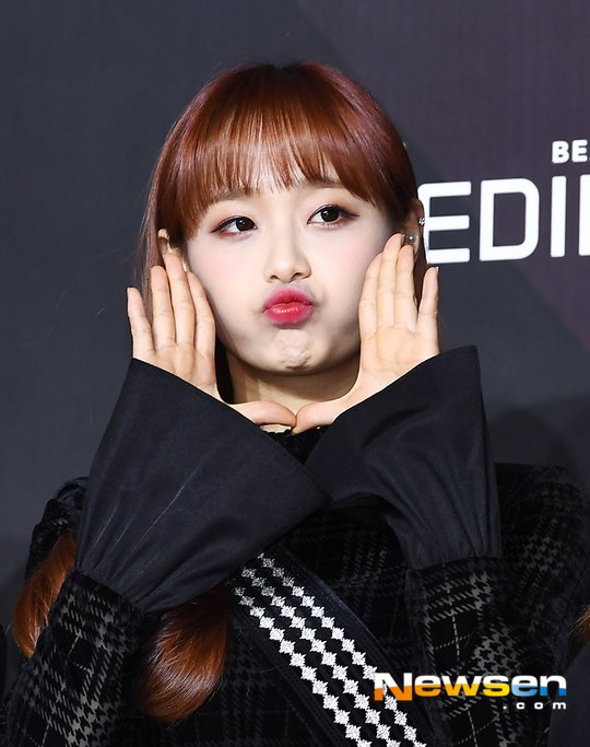 이달의 소녀 츄 '깜찍하게 입술 쭉'(2018 MAMA) [포토엔HD] : 네이트 연예