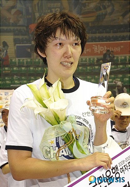 하은주, MVP 수상 : 네이트 스포츠