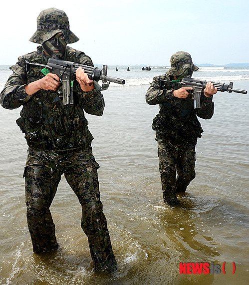 침투훈련하는 특전사 대원 : 네이트 뉴스
