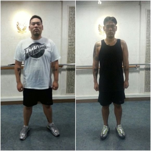 래퍼 비즈니즈, 컴백 앞두고 116kg→78kg 감량 성공 : 네이트 연예