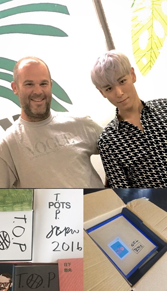 빅뱅 탑, 조나스 우드로부터 생일선물 받았다 